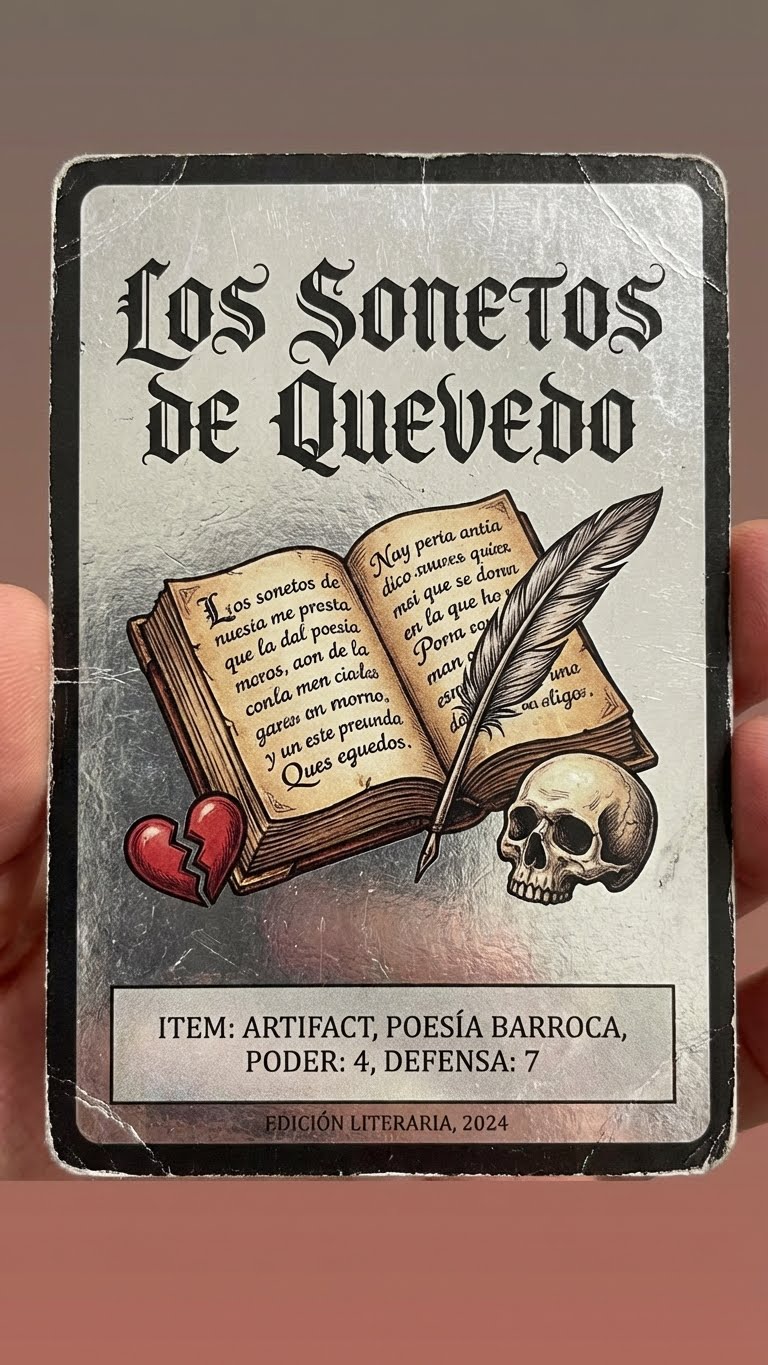 Portada de Sonetos de Quevedo