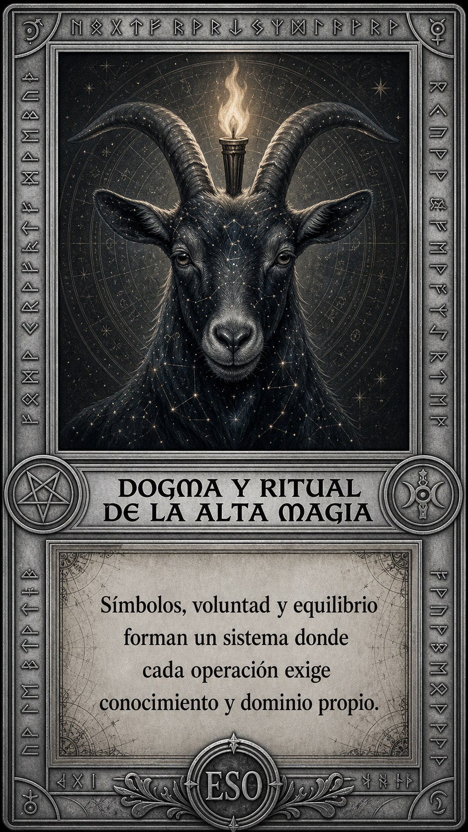 Portada de Dogma y ritual de la Alta Magia