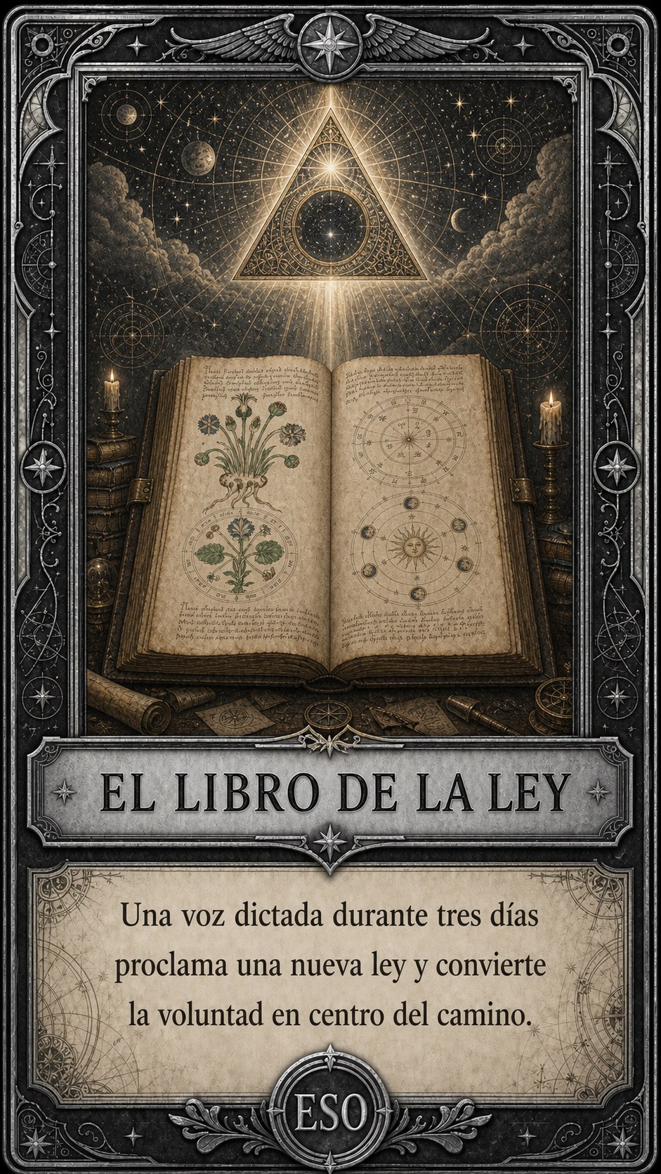 Portada de El libro de la Ley