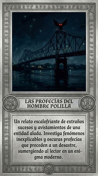 Portada de Las profecías de Mothman