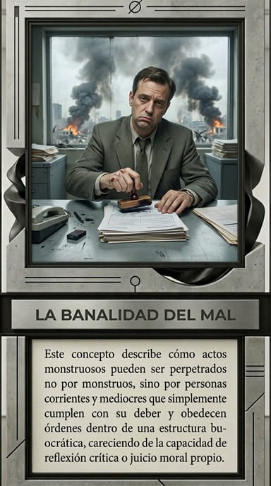 Portada de La banalidad del mal