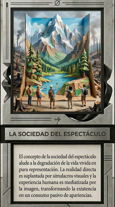 Portada de La sociedad del espectáculo