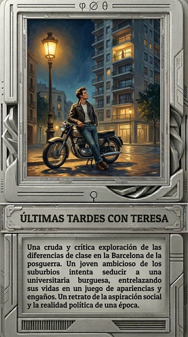 Portada de Últimas tardes con Teresa