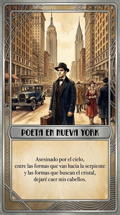 Portada de Poeta en Nueva York