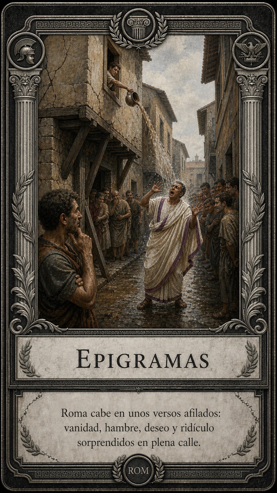 Portada de Epigramas