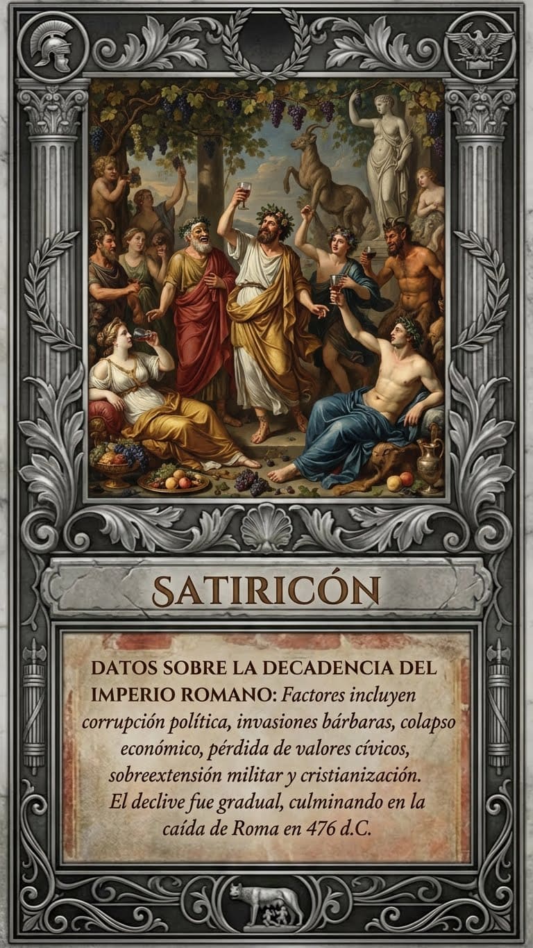 Portada de Satiricón