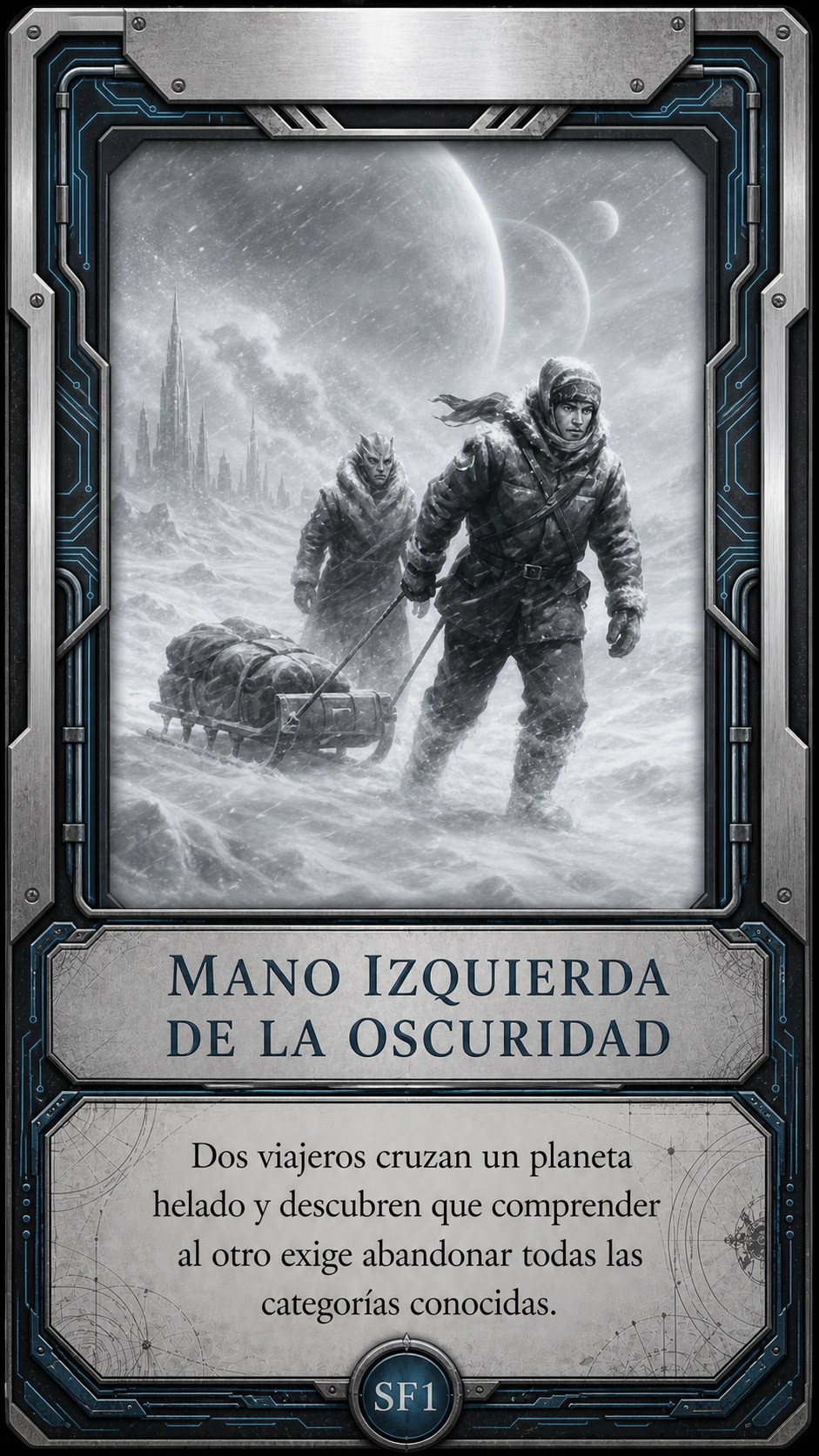 Portada de Mano izquierda de la oscuridad
