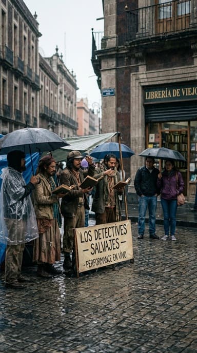 Portada de Detectives Salvajes