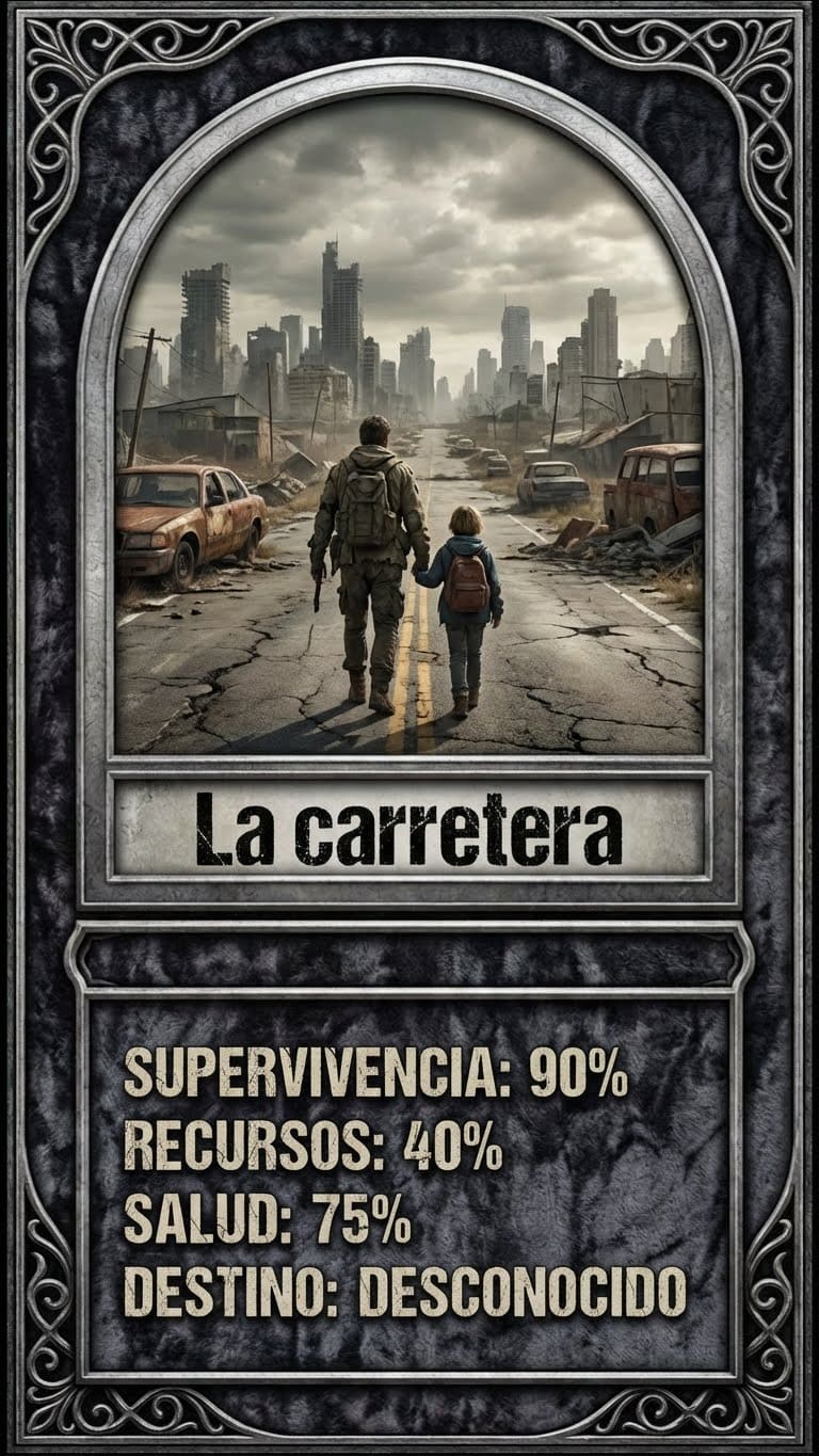 Portada de La carretera