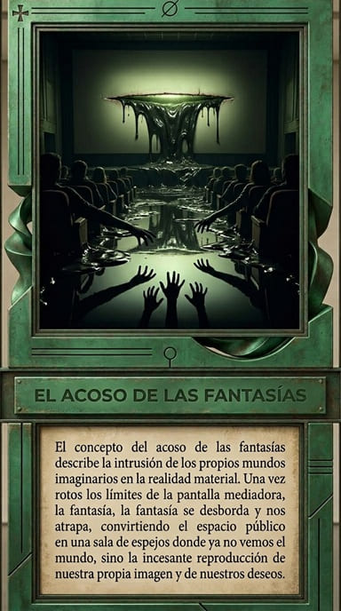 Portada de El acoso de las fantasías