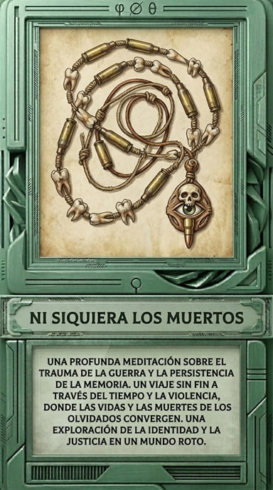 Portada de Ni siquiera los muertos