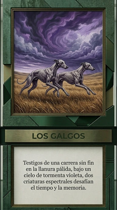 Portada de Los galgos