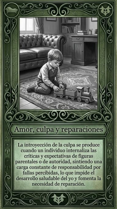 Portada de Amor, culpa y reparación