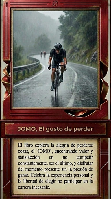 Portada de JOMO. El gusto de perder