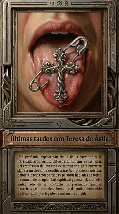 Portada de Últimas tardes con Santa Teresa de Jesús