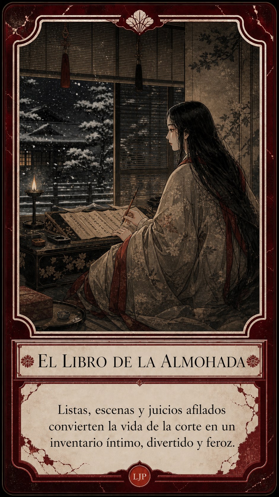 Carta rara de El libro de la almohada