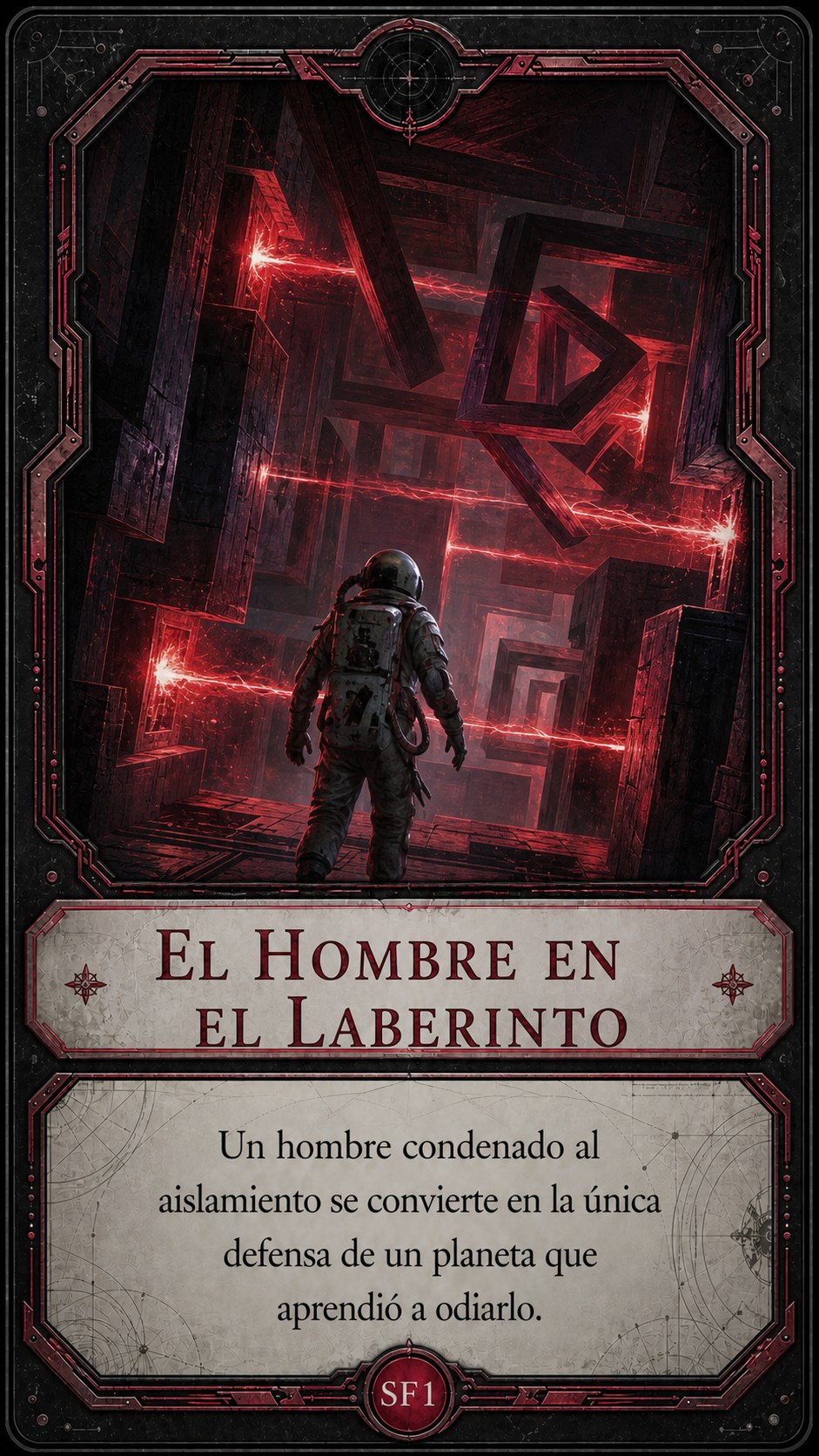 Portada de El hombre en el laberinto